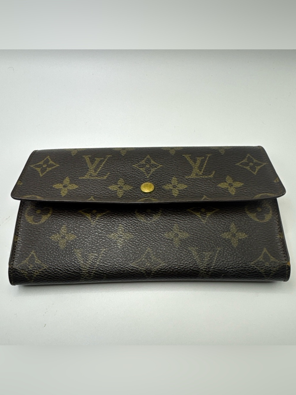 Vintage Louis Vuitton Portefeuille Sarah Monogram Long Wallet 1990 France - Picture 10 of 15